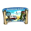 Norwegian fridge magnets from Northern Europe, tourist souvenirs from all over the world, cultural and creative gifts, magnetic decorative magnets, and magnet stones details Picture